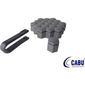 Resim Bıjon Kapagı Komur Metalık 19x27mm Astra J K Insıgnıa B Zafıra 20 Adet+220644 