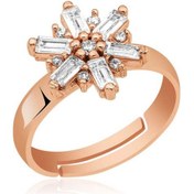 Resim ​Gümüş Rose Rüzgar Gülü Yüzük (551173341) 