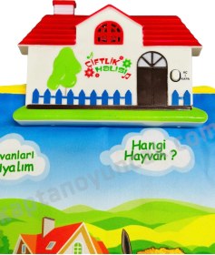 Resim Birlik Eğitici Ali Baba Çiftlik Oyun Halısı 