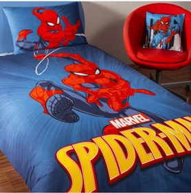 Resim Taç Spiderman Classical Tek Kişilik Lisanslı Nevresim Takımı 