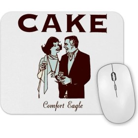 Resim Baskı Dükkanı Cake Comfort Eagle Mouse Pad 