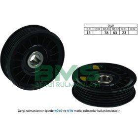 Resim Bms Alternatör Gergi Rulmanı Passat-A4-A6 1.9 Tdı 1997-2001 Afn-Avn-Avg 028145278J 