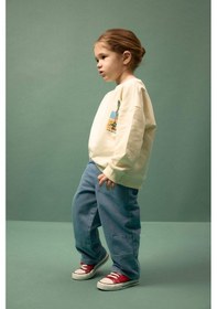 Resim Defacto Oversize Sırt Baskılı Sweatshirt Erkek Bebek G7485a526sper78 Ekru-er78 