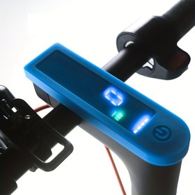 Resim Renkli Silikon Devre Kartı Su Geçirmez Kapak Koruyucu Gösterge Paneli Kılıfı Elektrikli Scooter Aksesuarları Xiaomi M365 M365pro için 