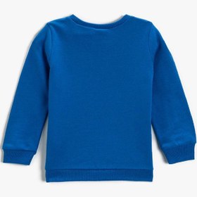 Resim Erkek Bebek Bugs Bunny Lisanslı Baskılı Sweatshirt Pamuklu 