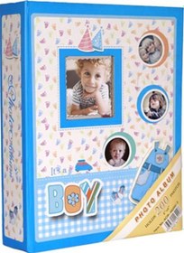 Resim Rabsev 10x15cm 200 Fotoğraf Kapasiteli Lüks Bebek Fotoğraf Albümü RS462003-M 