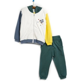 Resim Aziz Bebe Erkek Bebek Space Eşofman Takımı Erkek Bebek 22KAZZETKM013 001 