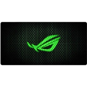 Resim Asus ROG Baskılı 90*30 cm. Oyuncu Mousepad Kaymaz Taban Mouse Pad 