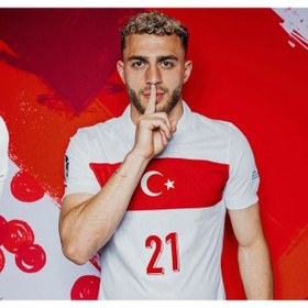 Resim jabuka Türkiye Euro 2024 Barış Alper Yılmaz Forması (WHİTE) 