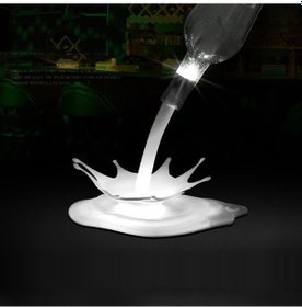 Resim Bar Gece Lambası Dokunmatik Masa Lambası Şarap Dolabı Usb Led Aydınlatma Beyaz Işık Çok Renkli 