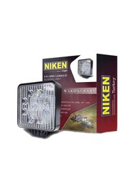 Resim Niken Çalışma Lambası Off Road Sis Farı Lambası 16 Ledli Kare 16 Ledli 