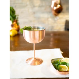 Resim Bakır Concept Bakır Şarap Kadehi Mat Bakır Renk 