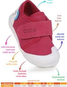 Resim KARAMAZI Catly Cırtlı Kız Bebek İlk Adım Ortopedik Günlük Ayakkabı 