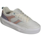 Resim Kinetix Kadın Siyah Pembe Cilt Kalın Taban Sneaker Spor Ayakkabı 001 