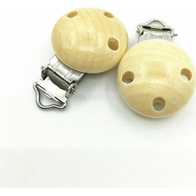 Resim Bosphorusboutique Zinciri Tutucu Silikon Silikon Sevimli Şeffaf Klip Klip Klip Emzik Emzik Ekleri Dıy Boncuk Bebek Bebek Ahşap Adet Adaptörleri Kw Şeffaf 