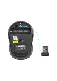 Resim Hp S3000 2.4 Ghz Wireless 2400dpi Kablosuz Mouse 3 Butonlu 