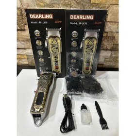Resim DEARLİNG Full Çelik Tasarım Kancalı Dijital Göstergeli Ayarlanabilir Çelik Bıçaklara Sahip Tıraş Makinesi 