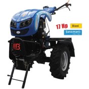 Resim Bartech 517 Antor 4LD820 17 HP 3+1 Marşlı Dizel Çapa Makinesi 