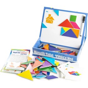 Resim Manyetik Tablet Tangram Seti Eğitici Oyuncak 