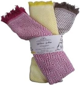 Resim 3lü Mutfak Havlusu KARIŞIK bambmNM732 