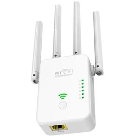 Resim 2.4ghz 300 Mbps 4 Antenli Access Point Repeater - Fc1021 
