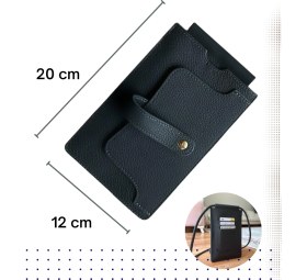 Resim Okavango Hakiki Deri Gözlük Kılıfı, Apple iPhone Samsung, Xiaomi Redmi, Poco Vs. Bütün Modellere 