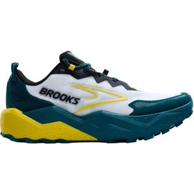 Resim Brooks Erkek Caldera 8 Trail Koşu Ayakkabısı Yeşil 