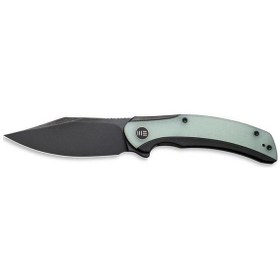 Resim We Knife Snick Titanium Black G10 Natural Çakı Su Yeşili 