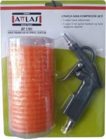 Resim Attlas 2 Parça Hava Kompresör Seti HT1701 