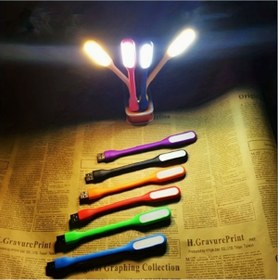 Resim newnet Taşınabilir Esnek Usb Led Işık Lambası 3adet Dizüstü Bilgisayar Mini Usb Led Kitap Okuma Lambası 