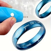 Resim Kablosuz Elektrikli Gravür Makinesi - Metal, Ahşap, Cam, Plastik, Takı, Deri ve El Sanatları Projeleri için Doğru Oyma Aleti 