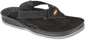 Resim LIZARD FLING SKIN DARK GREY SANDALET 