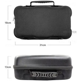 Resim Gaojunshop01 Xbox Series S Taşınabilir Çanta Siyah Shockproof Aksesuar Çantası 