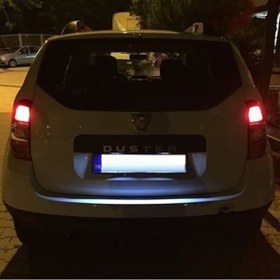 Resim Dacia Duster Led Plaka Ampulü T10 Beyaz 