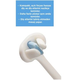 Resim Toothhugger 3 Boyutlu Hassas Çocuk Diş Fırçası Coco 