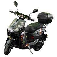 Resim Mobilette Flash 10000 Gri Elektrikli Scooter - 2024 Model 