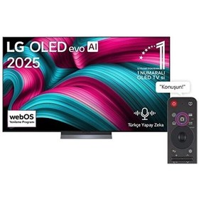 Resim LG OLED77C54LA 77" Ultra HD 4K LED TV 