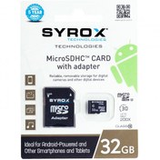 Resim Syrox 32 GB Micro Sd Card Hafıza Kartı & Adaptörü Class 10 MC32 | Syrox Syrox