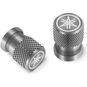 Resim Stil2 Gri-motosiklet Tekerleği Lastik Supap Gövdesi Caps Cnc Hava Geçirmez Kapaklar Yamaha R1 R3 R25 Mt-09 Mt07 Fazer F 