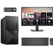 Resim Dell VOSTRO 3910 AEM3910S420 i7 12700 20GB RAM 4TB SSD GT730 4GB 23.8" W11P MASAÜSTÜ BİLGİSAYAR 