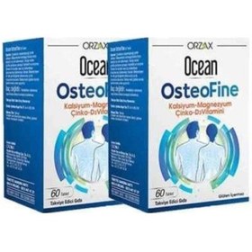 Resim Ocean Osteofine 60 Tablet 2'Li Paket 