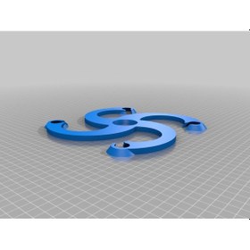 Resim Opencart 4 Cam Şarap Caddy Sadece Plastik Aparattır 