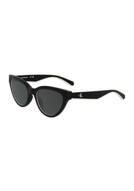 Resim Calvin Klein Jeans CKJ 25301S 001 47 Çocuk Cat Eye Siyah Kemik Güneş Gözlüğü 
