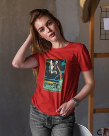 Resim Gökkuşağı Engeli Kadın Tişört 