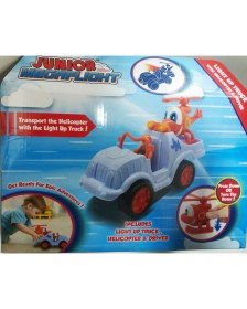 Resim Dragon-I Toys Junior Megaflight Kırmızı Helikopter ve Kamyon D16932001 