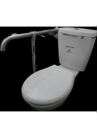 Resim Yeni T Engelli Tutunma Barı Banyo Wc Paslanmaz Mat Satine Yüzeyli Paslanmaz Çelik 