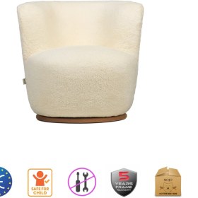 Resim Kiwi Twist Dönen Ayaklı Çocuk Koltuğu Krem - renk_variant_property : Krem 