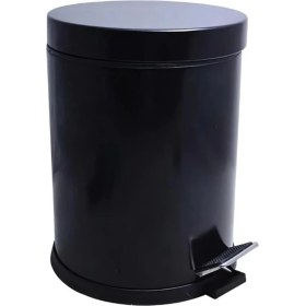 Resim Onno Banyo Onno Pedallı Çöp Kovası 5 lt Siyah 