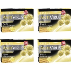 Resim Cıstus Antivirus Pastil Ballı Limonlu 4 Adet 