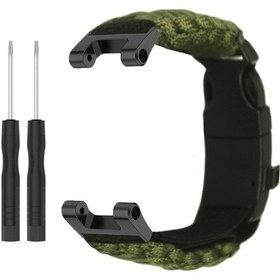 Resim Jeemson Amazfit T-rex/t-rex Pro İçin Askeri Yeşil Çok Fonksiyonlu Outdoor Hayat Kurtarma Taktiği Bant, Ayarlanabilir Magic Tape Ve Tornavida İçerir 